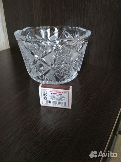 Хрустальные салатники СССР