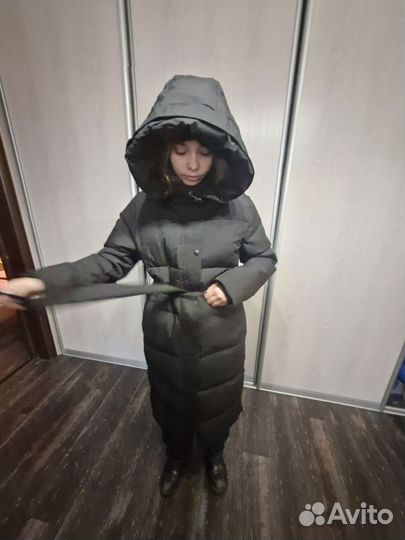 Пуховик зимний длинный женский новый