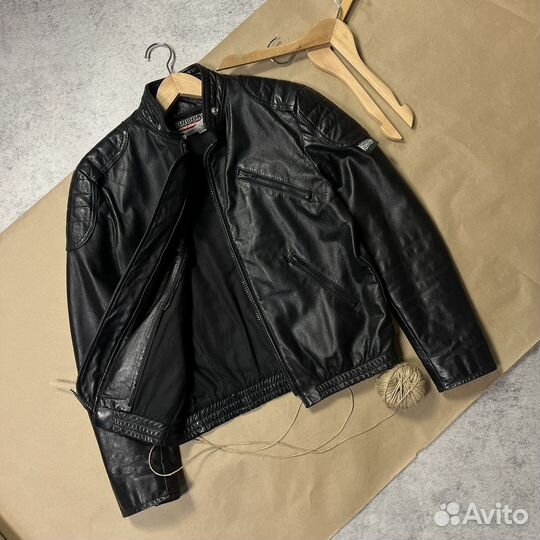 Brooks Cafe Racer 80s USA Leather Bike Jacket