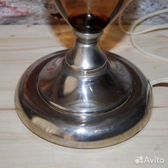 Советская винтажная настольная лампа ночник СССР