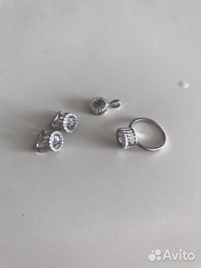 Серебрянный набор