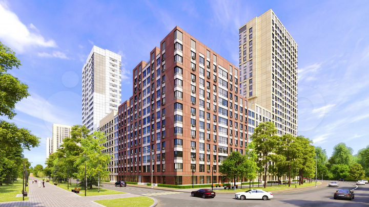 3-к. квартира, 70,6 м², 23/24 эт.