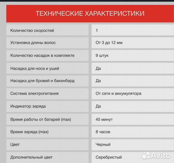 Машинка для стрижки