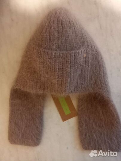 Шапка шлем новая из ангоры