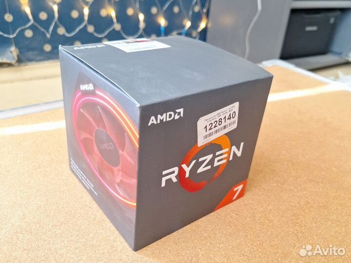 Процессор абсолютно новый amd razen 7 2700x