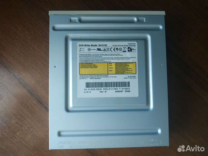 DVD RW привод SH-S182