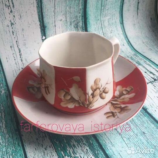 Набор столовой посуды, различных советских произво