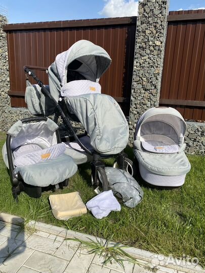 Коляска для новорожденных Verdi Qvipo 3 в 1