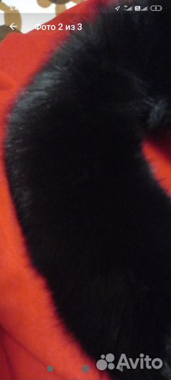 Воротник из натурального меха