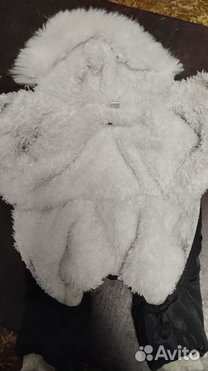 Зимний комбинезон для маленькой собаки