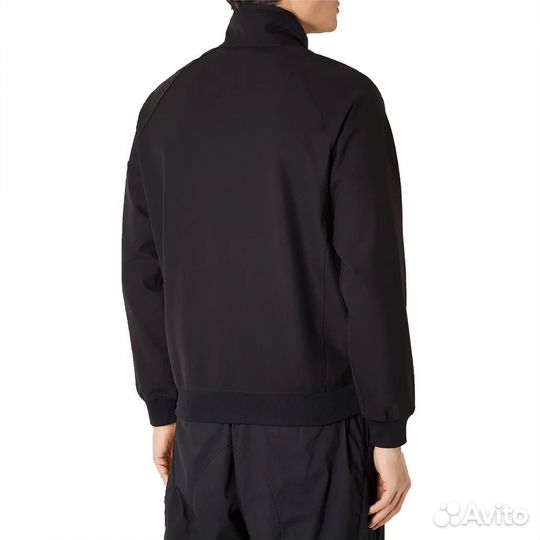 Куртка stone island soft shell-R fleece black