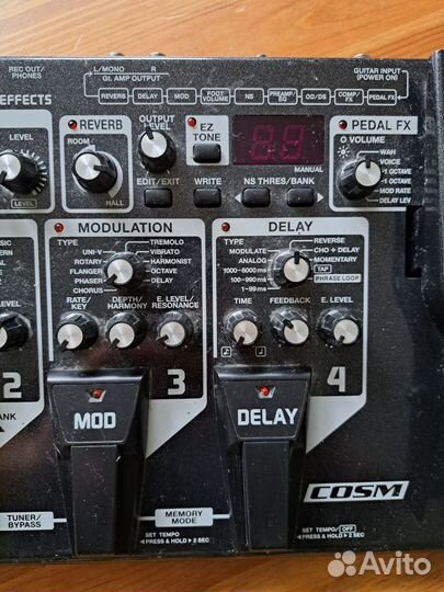 Гитарный процессор boss me70