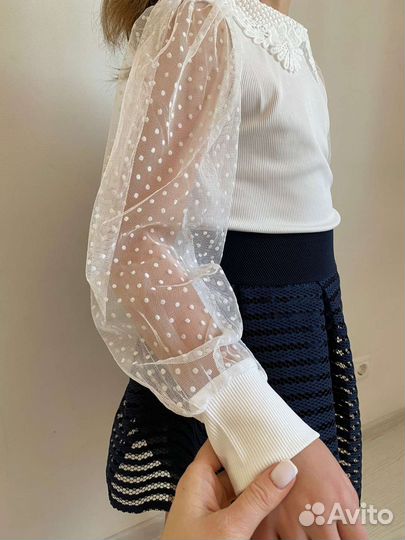 Блузка школьная