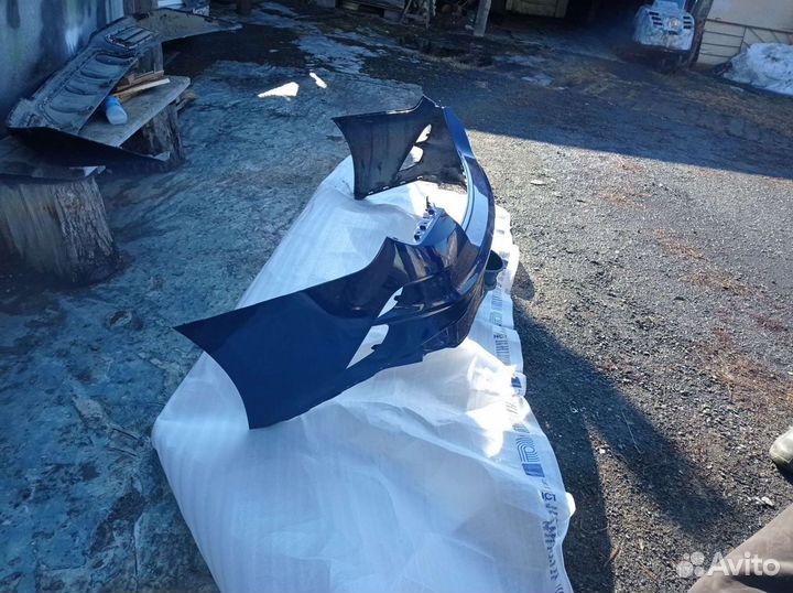 Бампер задний с юбкой KIA K5