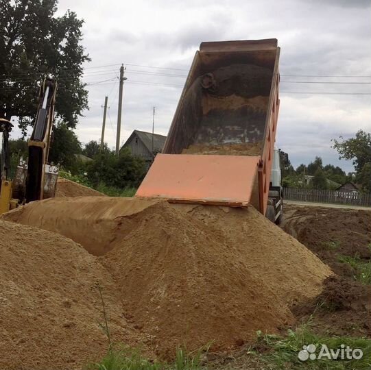 Песок сеянный в наличии с доставкой