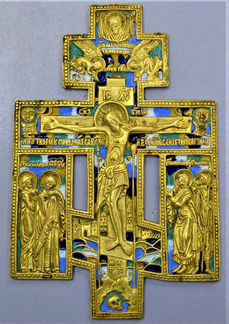 Крест Распятие Христово в предстоящих Святая Марфа