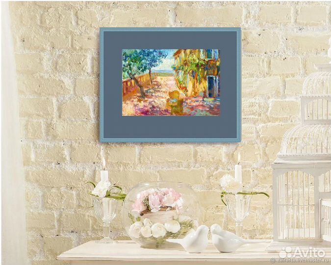 Живопись Картина в Подарок Вилла у моря