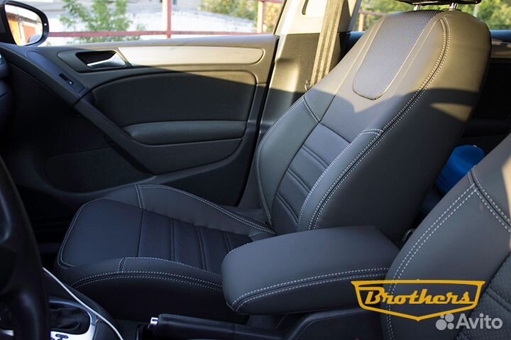 Чехлы Премиум Класса Volkswagen Golf Plus