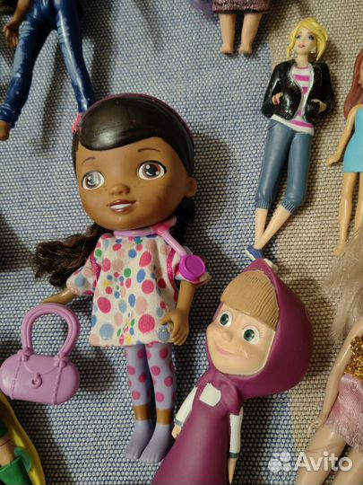 Игрушки куклы пакетом для девочки