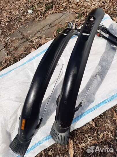 Подножка и крылья для велосипеда