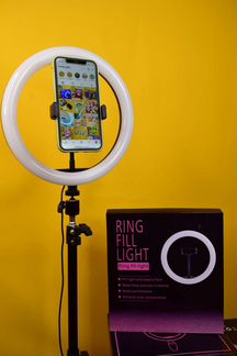 Кольцо для селфи 26см со штативом
