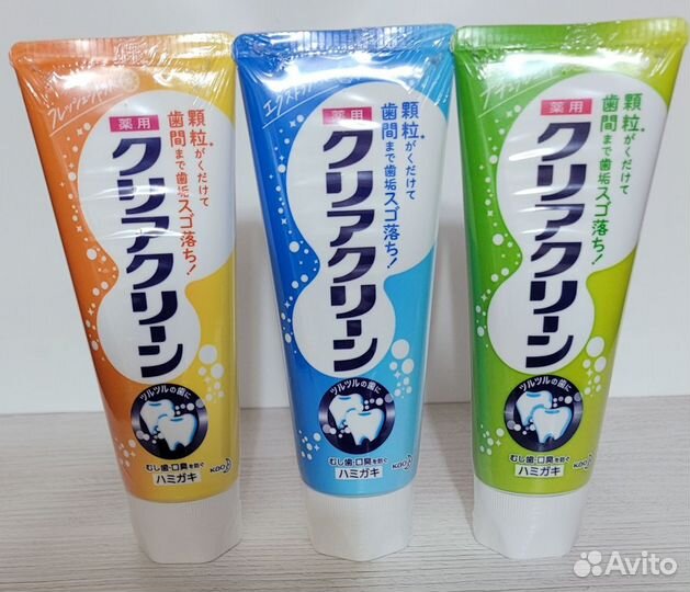 Японская зубная паста по 2-3шт. lion KAO дет, взр