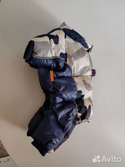 Зимний комбинезон для маленькой собаки