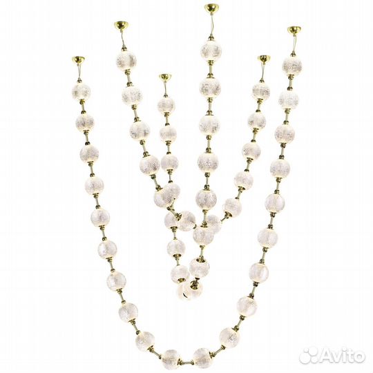 Люстра подвесная в спальню светодиодная