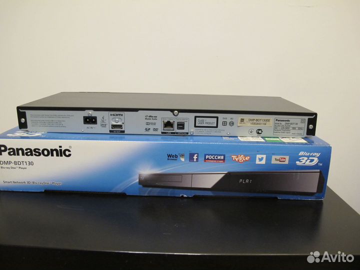 Блюрей проигрыватель Panasonic DMP-BDT130