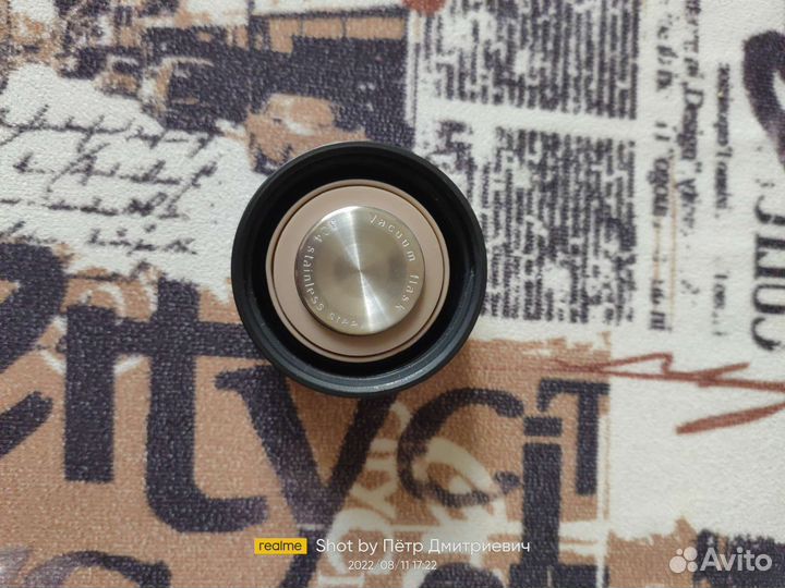 Крышка для термоса с термодатчиком, новая