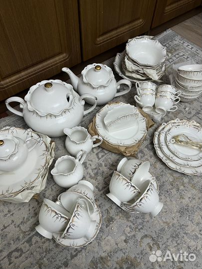 Чайный сервис на 6 персон новый