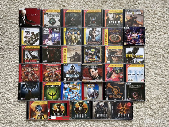 Коллекция игр для PC, лицензия