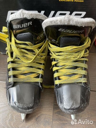 Коньки хоккейные вратарские детские bauer supreme