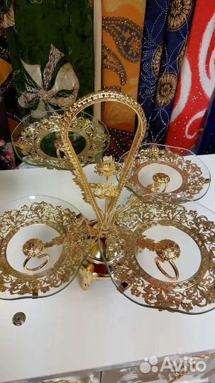 Ваза хрустальная