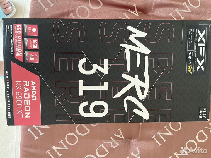 Видеокарта xfx rx 6900xt