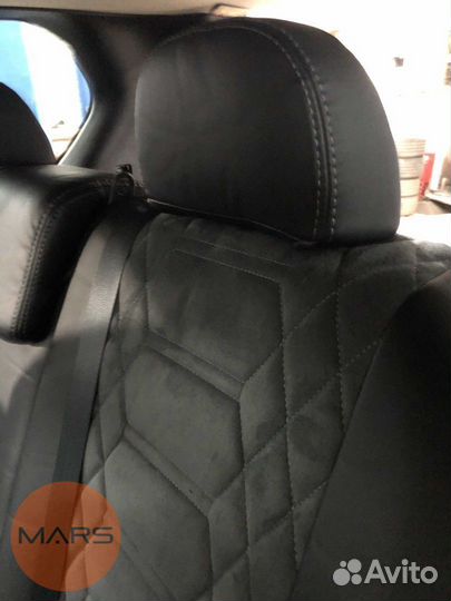 Авточехлы для Nissan X-Trail из экокожи