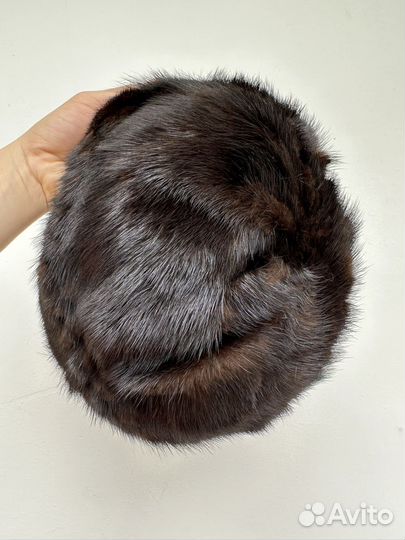 Шапка норковая женская