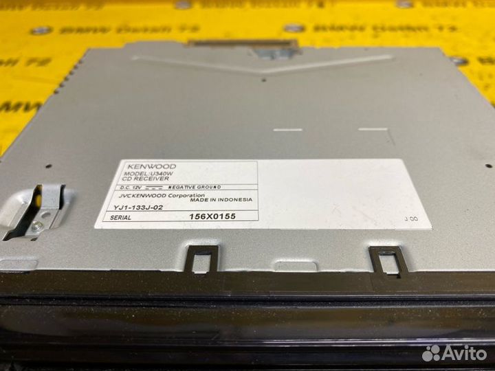 Автомагнитафон Kenwood U340W Bmw 3 E46 M54B22 2003