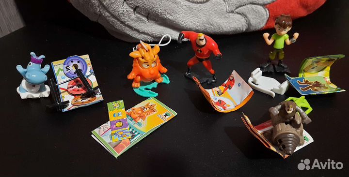 Игрушки из Киндер сюрпризов (киндеры) (обмен)