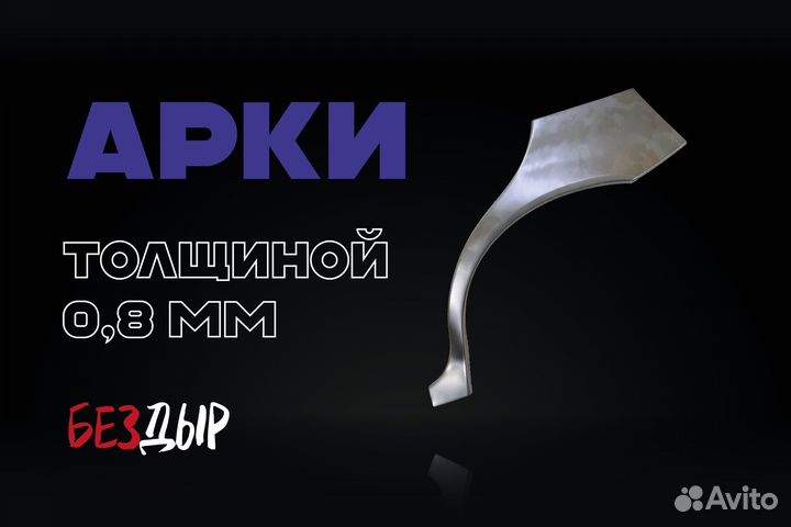 Арка Nissan Micra K12 правая