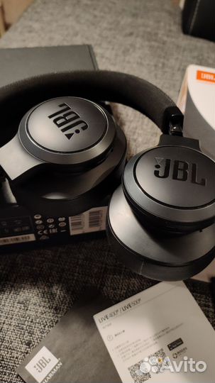 Беспроводные наушники JBL Live 500 BT Black