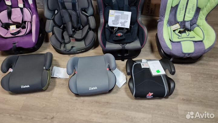 Автокресло бустер 0 - 36 кг