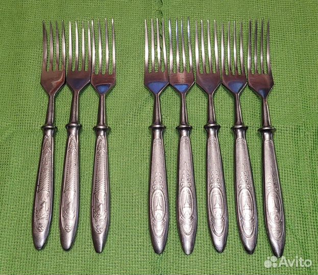 Вилка столовая СССР нержавейка