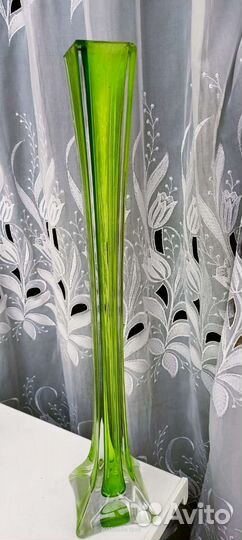 Ваза цветное стекло