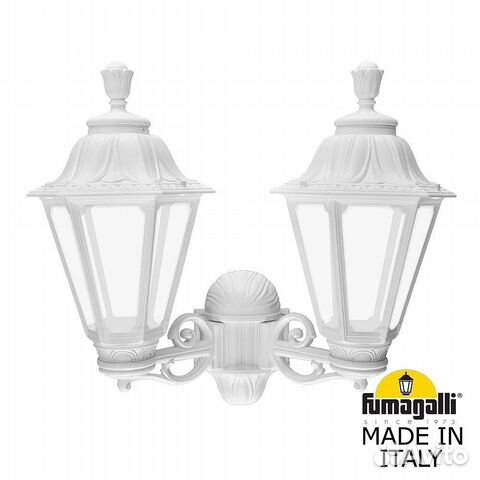 Уличный настенный светильник fumagalli e26.141.000