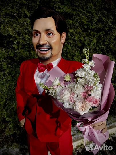 Ростовая кукла.Шуточный стриптиз.Стас Поздравление