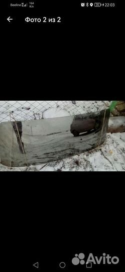 Заднее стекло на ваз