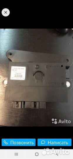 Блок управления сдвижных дверей на мерседес 639