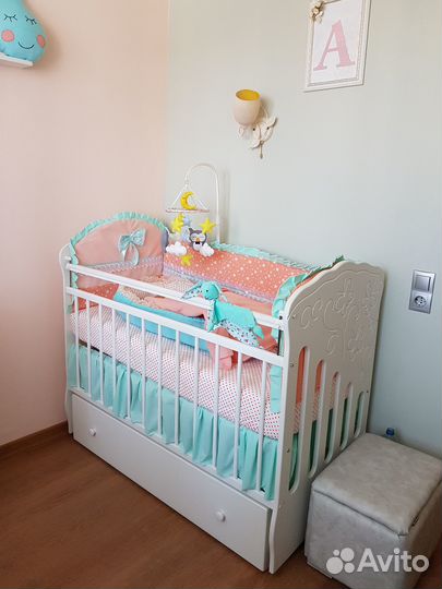 Детская кровать для новорожденных
