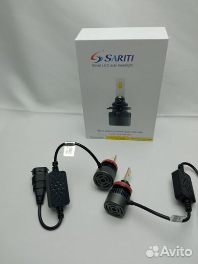 Светодиодные лампы в фары Сарити T7 H7